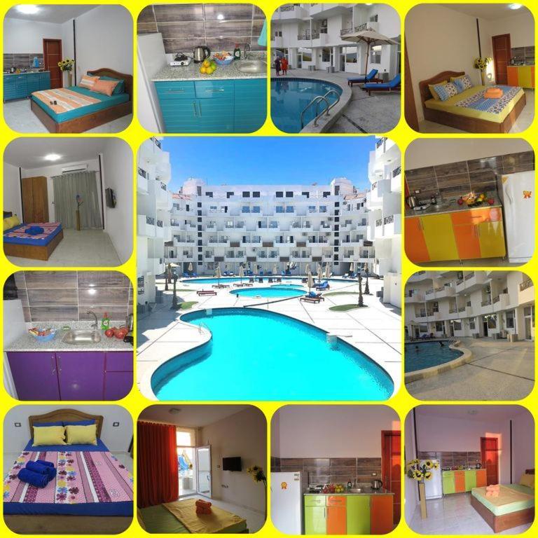 Apartments Near Dolce Vita - Redsealine Hurgada Dış mekan fotoğraf